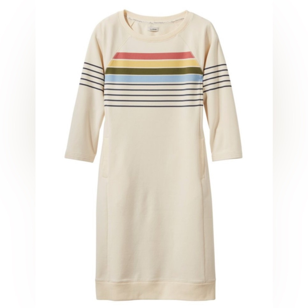 NWT - Women's L.L.Bean 24/7 Sweats, Dress Stripe, S Petite